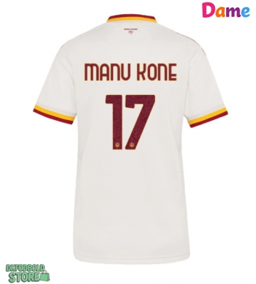 AS Roma Manu Kone #17 Replika Udebanetrøje Dame 2026-27 Kortærmet